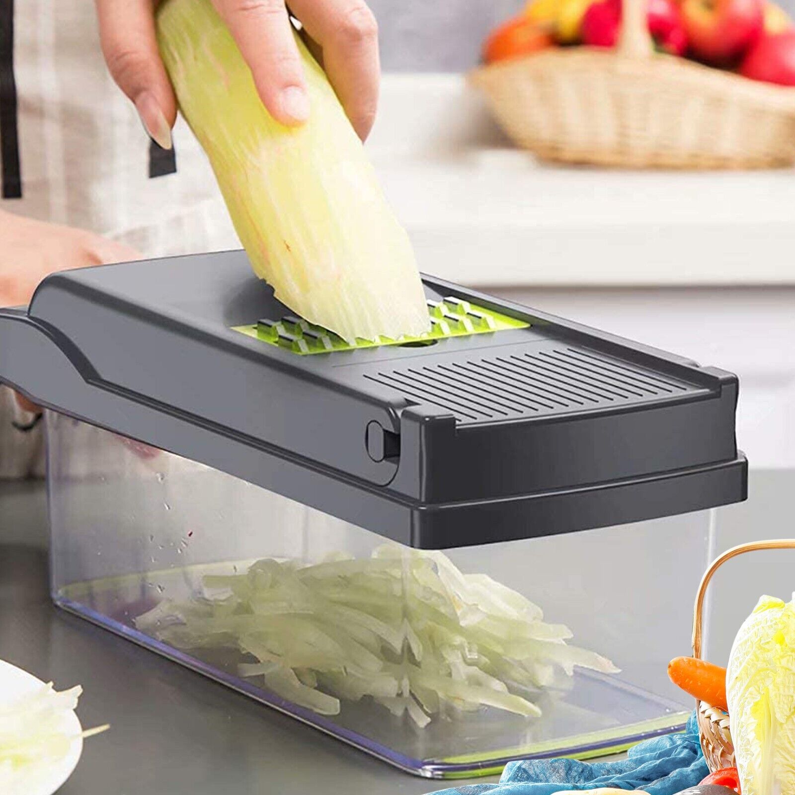 16-in-1 Vegetable Chopper & Slicer Set