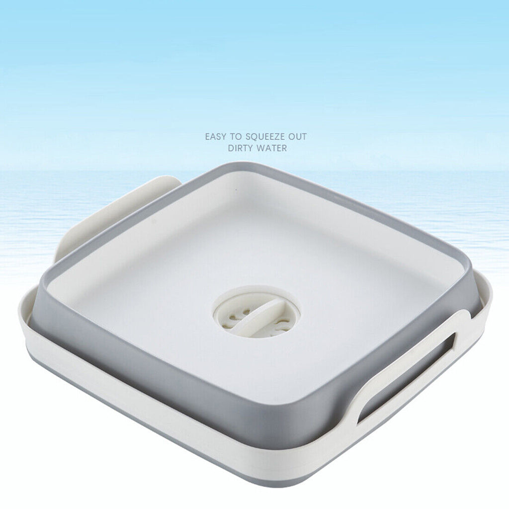 Foldable Multipurpose Basin – Collapsible Washing Bowl for Kitchen, Camping & Travel (UK Stock)