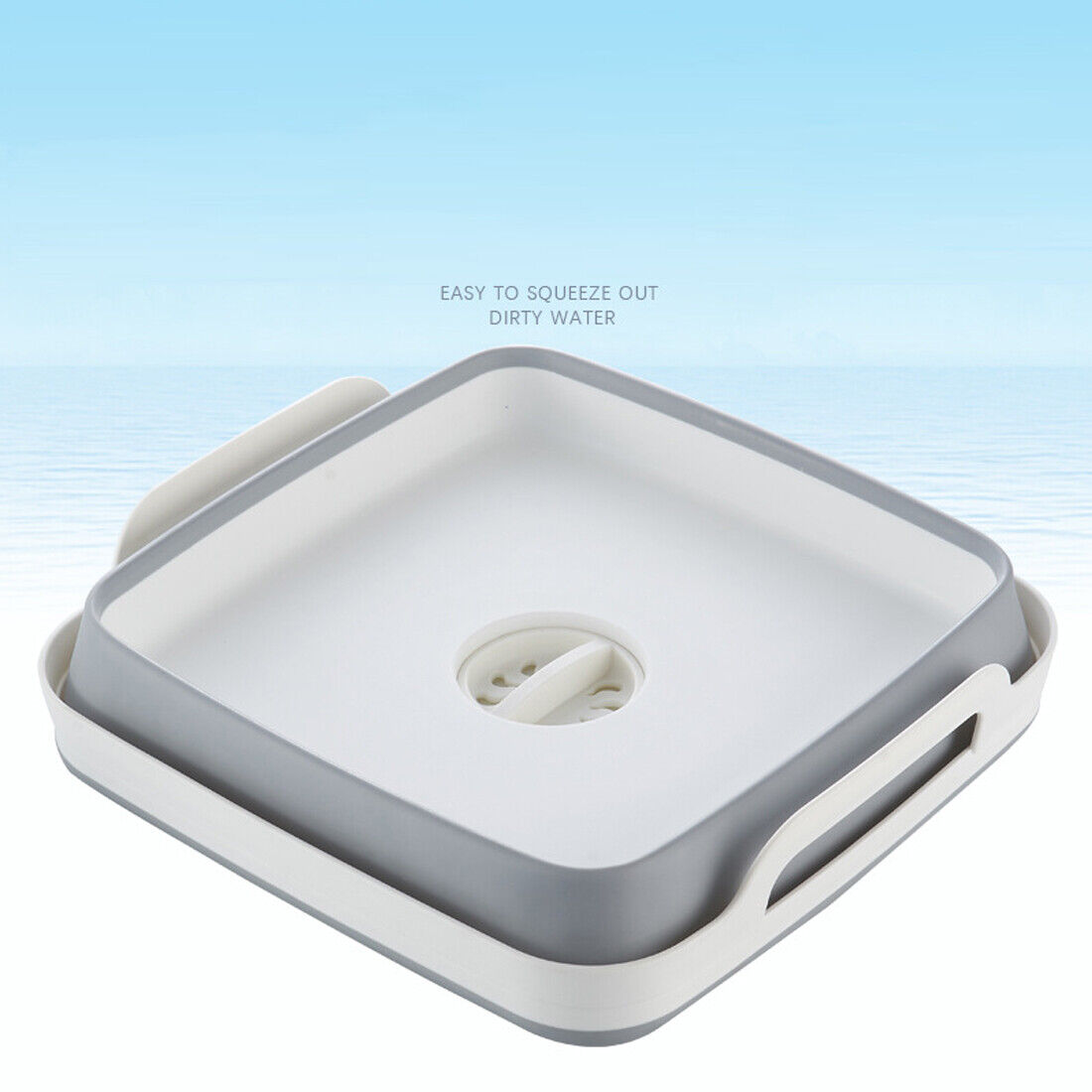 Foldable Multipurpose Basin – Collapsible Washing Bowl for Kitchen, Camping & Travel (UK Stock)