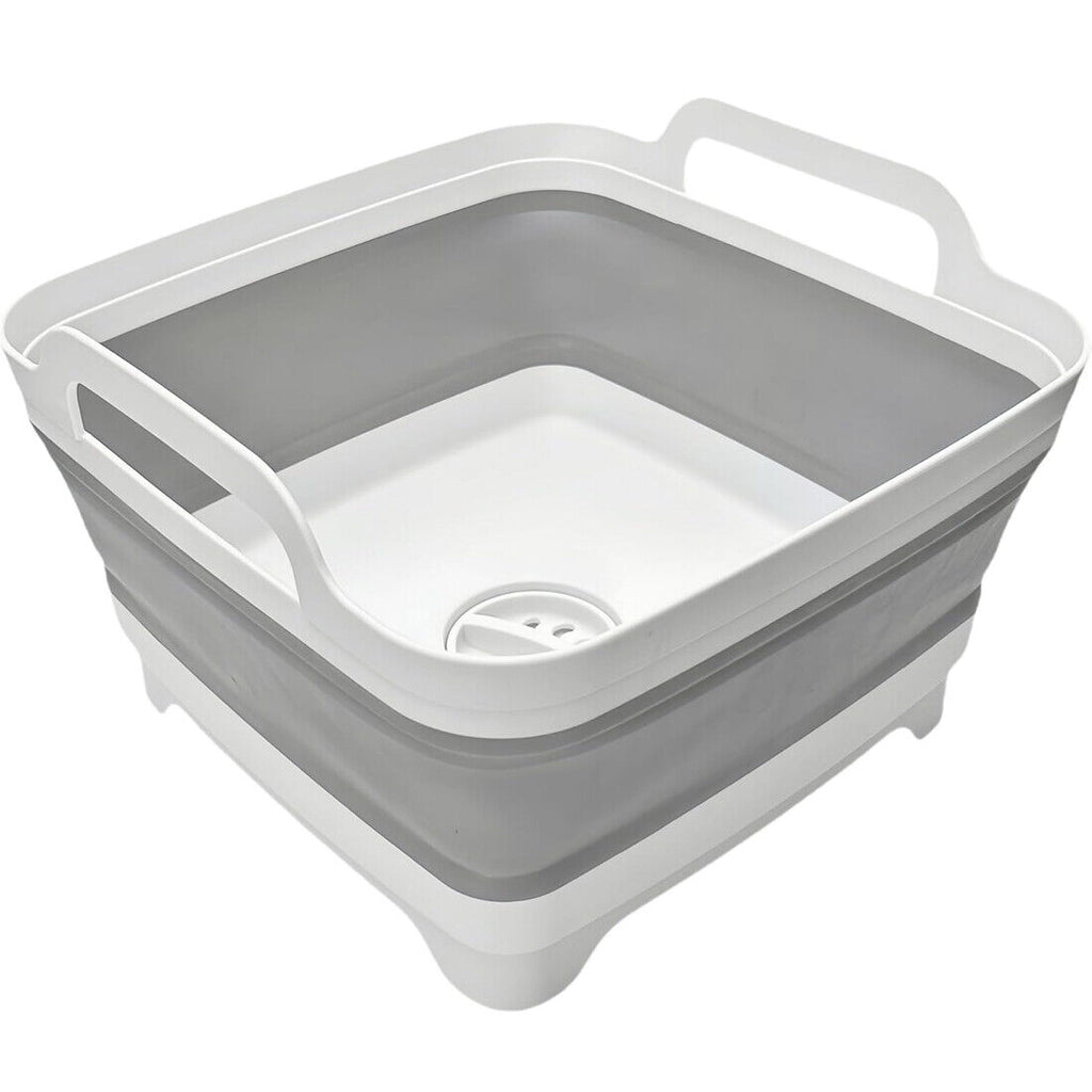 Foldable Multipurpose Basin – Collapsible Washing Bowl for Kitchen, Camping & Travel (UK Stock)