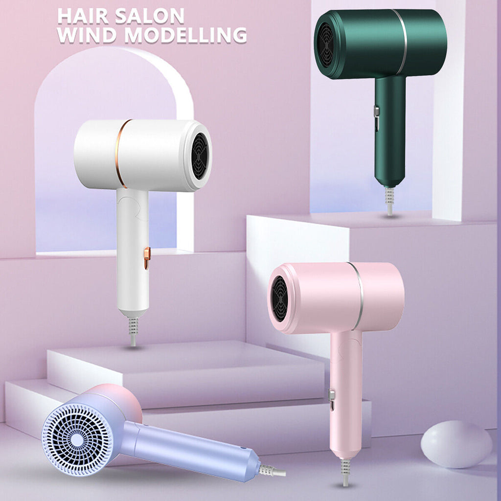 Foldable Ionic Hair Dryer UK – Compact Fast Drying Anti‑Frizz Hair Dryer