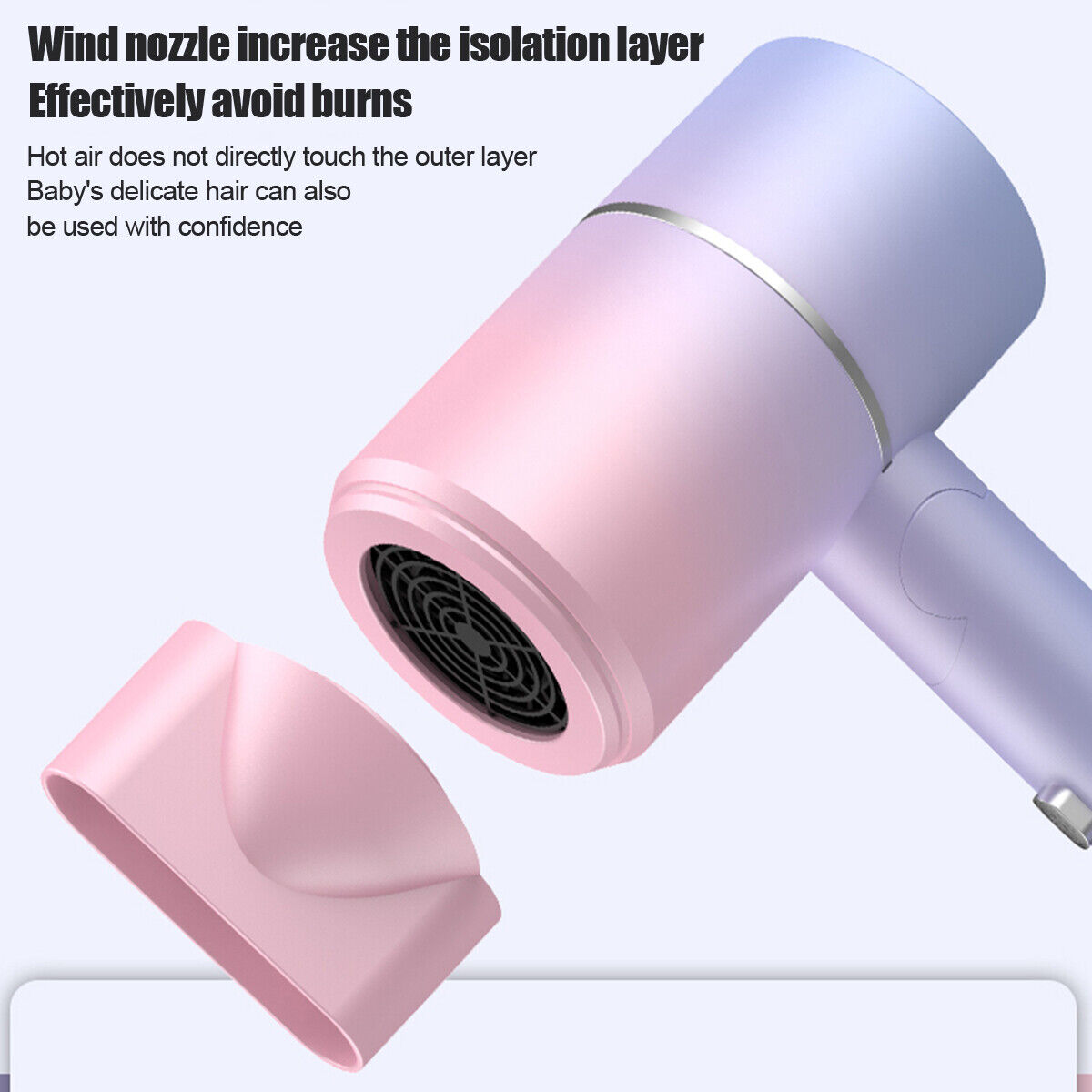 Foldable Ionic Hair Dryer UK – Compact Fast Drying Anti‑Frizz Hair Dryer