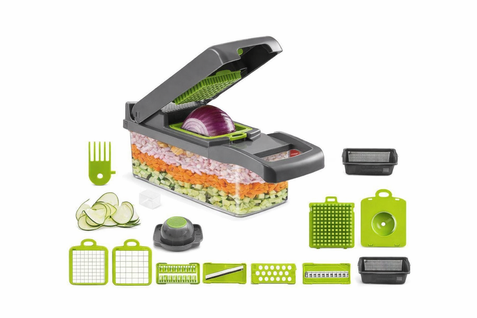 16-in-1 Vegetable Chopper & Slicer Set