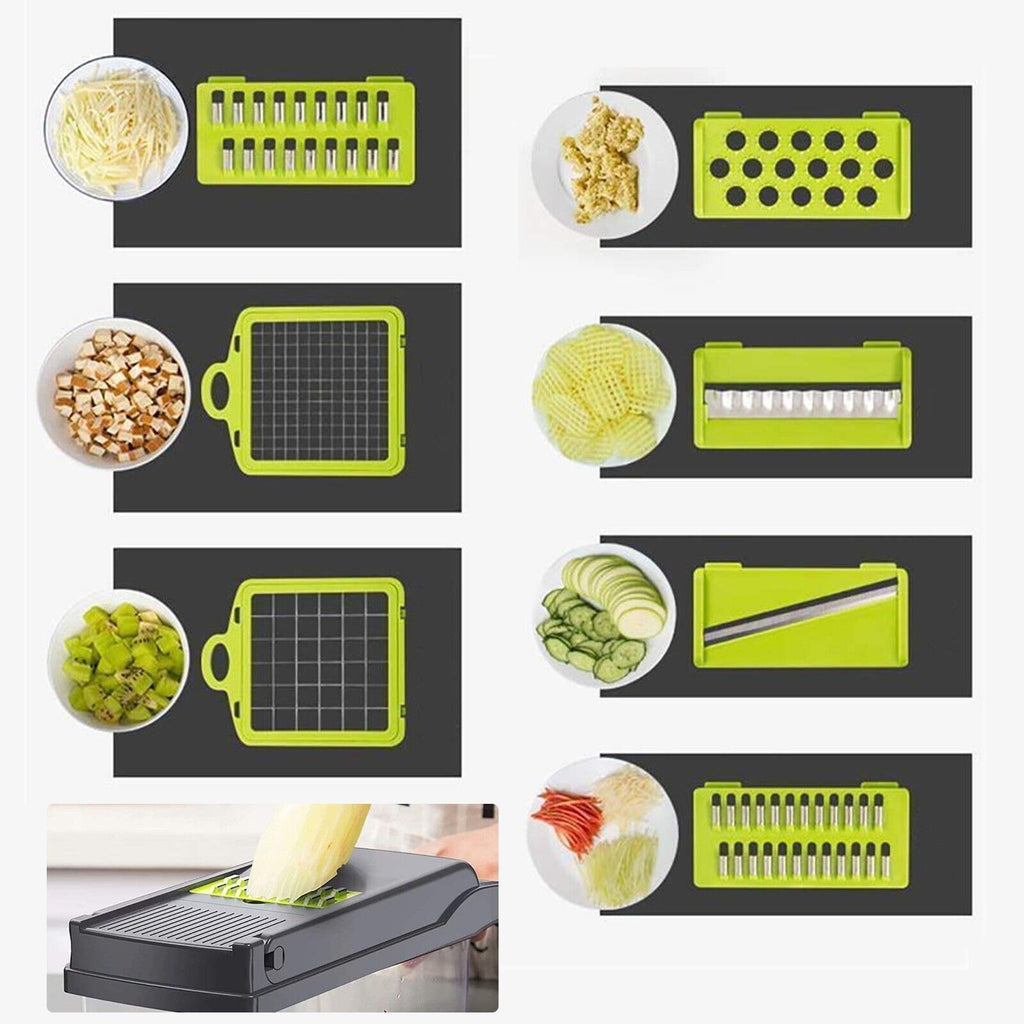 16-in-1 Vegetable Chopper & Slicer Set